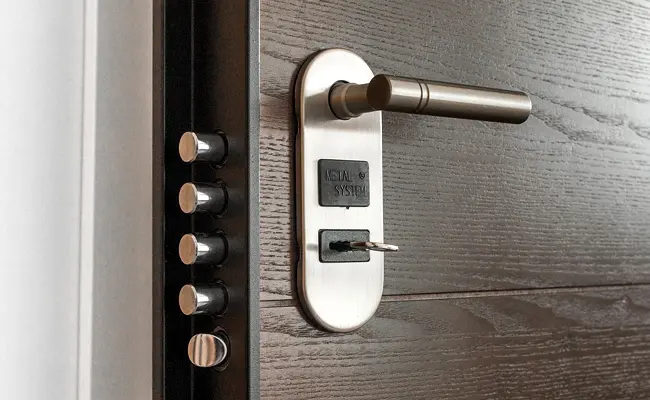 Serrure porte blindée