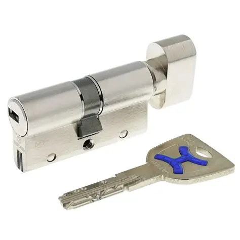 CYLINDRE A BOUTON PROFILE ENTREE DUAL XP S2 - BRICARD