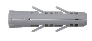 CHEVILLE NYLON RND 6X30MM - LOT DE 100