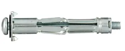 CHEVILLE METALLIQUE POUR PAROI CREUSE -MHD AC.ZI 8-16MM M4X38/16 - LOT DE 100