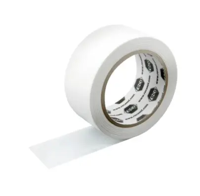 RUBAN ADHESIF PVC LISSE 50MMX33M BLANC